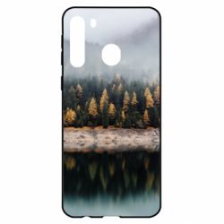 Чехол для Samsung A21 Forest by the lake - PrintSalon