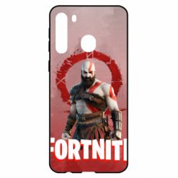Чехол для Samsung A21 Fortnite Kratos - PrintSalon