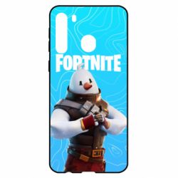 Чехол для Samsung A21 Fortnite Snowman - PrintSalon