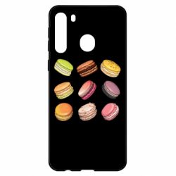 Чехол для Samsung A21 Французский макарун - PrintSalon