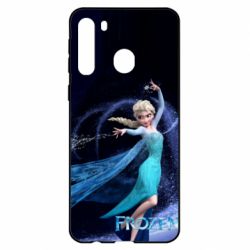 Чехол для Samsung A21 Frozen Elsa - PrintSalon