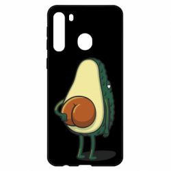 Чехол для Samsung A21 Funny avocado - PrintSalon