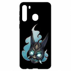Чехол для Samsung A21 Genshin Impact Xiao's mask - PrintSalon