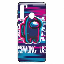 Чехол для Samsung A21 Glitch Among Us - PrintSalon