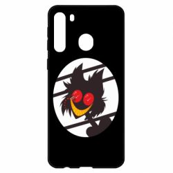 Чехол для Samsung A21 Hazbin hotel Alastor - PrintSalon