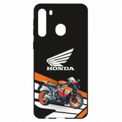 Чехол для Samsung A21 Honda Bike - PrintSalon