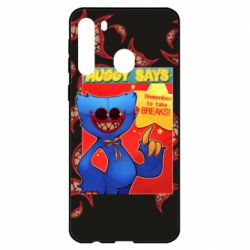 Чехол для Samsung A21 Huggy says - PrintSalon