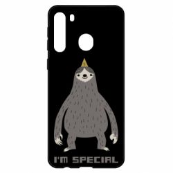 Чехол для Samsung A21 I'm special Sloth - PrintSalon
