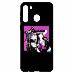 Чехол для Samsung A21 Ибуки Миода глитч - PrintSalon