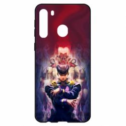 Чехол для Samsung A21 Josuke Higashikata - PrintSalon