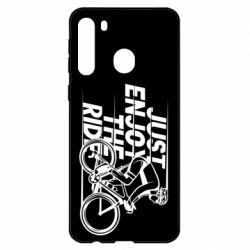 Чехол для Samsung A21 Just enjoy the ride - PrintSalon