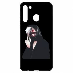 Чехол для Samsung A21 Kaneki Portrait - PrintSalon