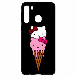 Чехол для Samsung A21 Kitty ice cream - PrintSalon