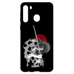 Чехол для Samsung A21 Kokushibo Tsugikuni - PrintSalon