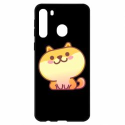 Чехол для Samsung A21 Корги с улыбкой - PrintSalon