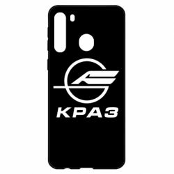 Чехол для Samsung A21 КРаЗ лого - PrintSalon