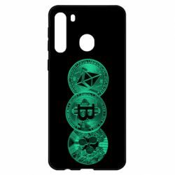 Чехол для Samsung A21 Криптовалюта-PrintSalon Чехол для Samsung A21 Криптовалюта