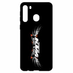 Чехол для Samsung A21 Ktm Ready to Race Wings - PrintSalon