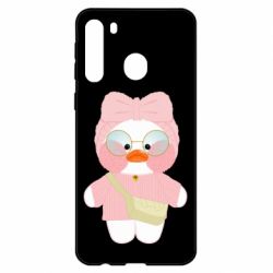 Чехол для Samsung A21 Лалафанфан в свитере - PrintSalon