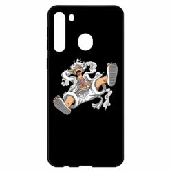 Чехол для Samsung A21 Луффи пробуждение - PrintSalon