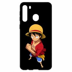 Чехол для Samsung A21 Манки Д. Луффи - PrintSalon