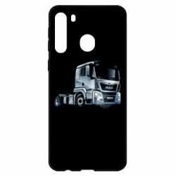 Чехол для Samsung A21 MEN truck - PrintSalon