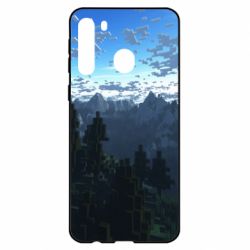 Чехол для Samsung A21 Minecraft nature - PrintSalon