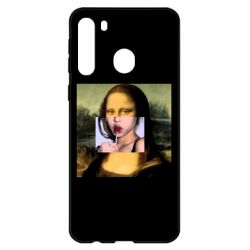 Чехол для Samsung A21 Mona lisa-PrintSalon Чехол для Samsung A21 Mona lisa