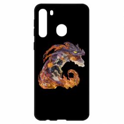 Чехол для Samsung A21 Natsu with a dragon - PrintSalon