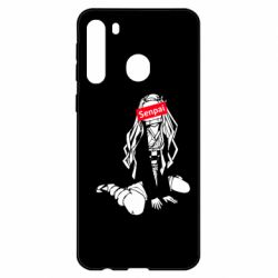 Чехол для Samsung A21 Недзуко - сенпай - PrintSalon