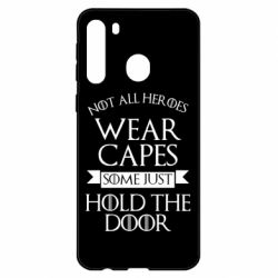 Чехол для Samsung A21 Not all heroes wear capes