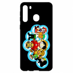 Чехол для Samsung A21 One peace anime heroes - PrintSalon