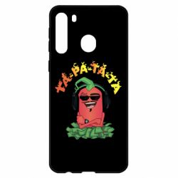 Чехол для Samsung A21 Перец Эдисон и доллары - PrintSalon