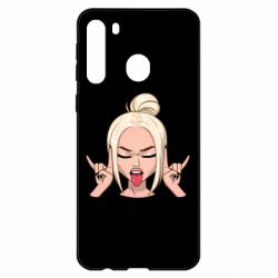 Чехол для Samsung A21 Punk Girl - PrintSalon