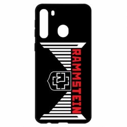 Чехол для Samsung A21 Ramstein and wings - PrintSalon