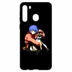 Чехол для Samsung A21 Rei Ayanami and Pen Pen - PrintSalon