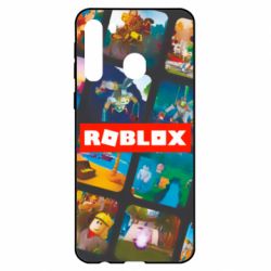 Чехол для Samsung A21 Roblox frames - PrintSalon