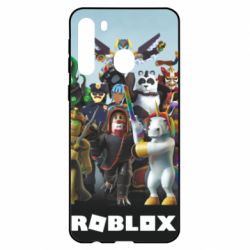 Чехол для Samsung A21 Roblox персонажи - PrintSalon