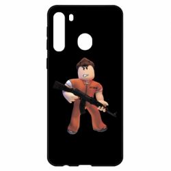Чехол для Samsung A21 Roblox Prisoner - PrintSalon