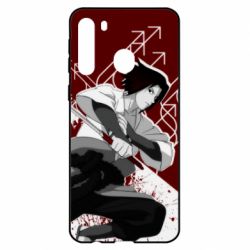 Чехол для Samsung A21 Sasuke Uchiha - PrintSalon