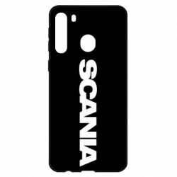 Чехол для Samsung A21 Scania truck - PrintSalon