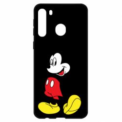 Чехол для Samsung A21 Smiling Mickey - PrintSalon