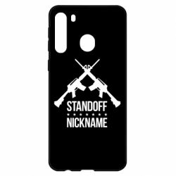Чехол для Samsung A21 Standoff Nickname - PrintSalon