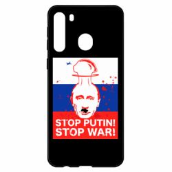 Чехол для Samsung A21 STOP PUTIN - PrintSalon