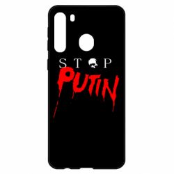 Чехол для Samsung A21 Стоп Путин - PrintSalon