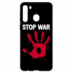 Чехол для Samsung A21 Stop War - PrintSalon