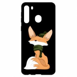 Чехол для Samsung A21 The Fox in the Hat - PrintSalon
