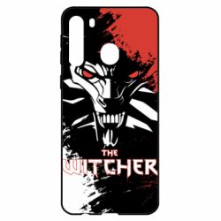 Чехол для Samsung A21 The Witcher Spray Art - PrintSalon