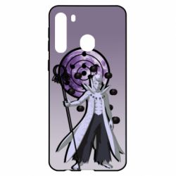 Чехол для Samsung A21 Uchiha Obito - jinchuuriki form