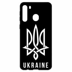Чехол для Samsung A21 UKRAINE symbol - PrintSalon